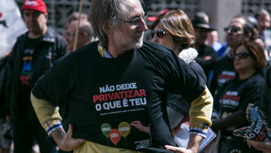 "Não deixe privavatizar o que é teu"