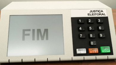 urna eletrônica: fim