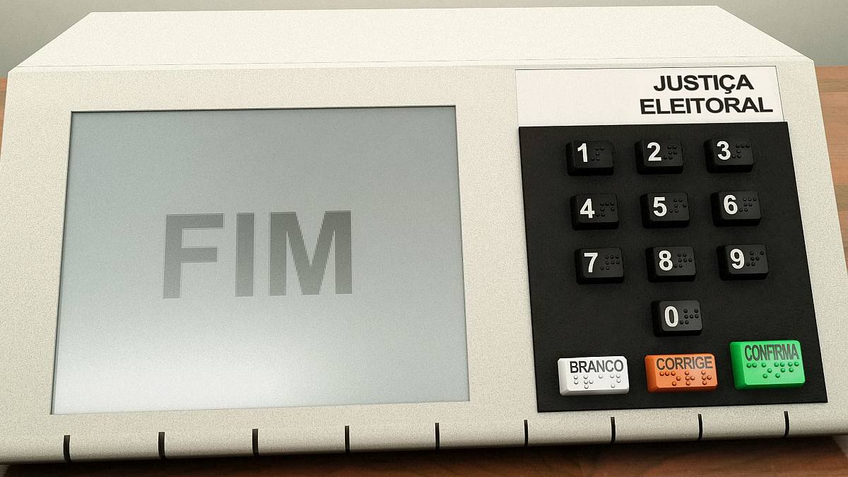urna eletrônica: fim